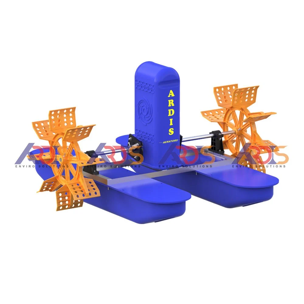 Paddle wheel aerator
